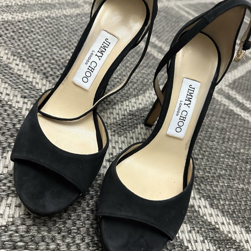 Jimmy Choo Heels Platform Sandals - Picture 2 of 8